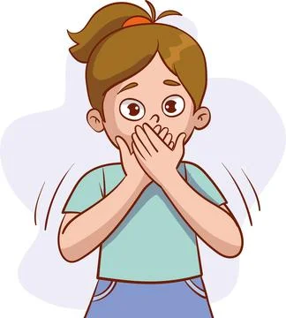Different negative emotions Stock Illustration