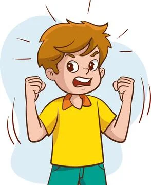 Different negative emotions Stock Illustration