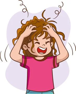 Different negative emotions Stock Illustration