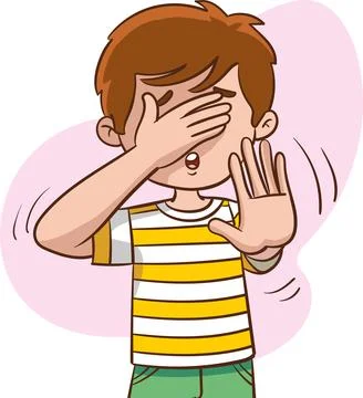 Different negative emotions Stock Illustration