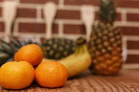 Different objects on a kitchen Stock Photos