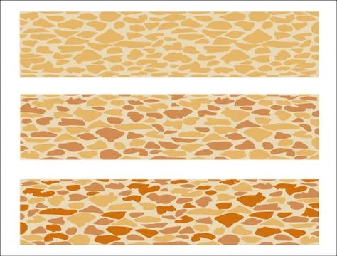 Different options of sidewalk tiles Ilustración de archivo