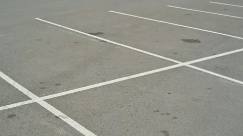 Different parking spaces from multiple angles in an open area. Stock Footage 339096016