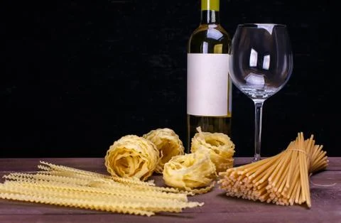 Different pasta Stock Photos
