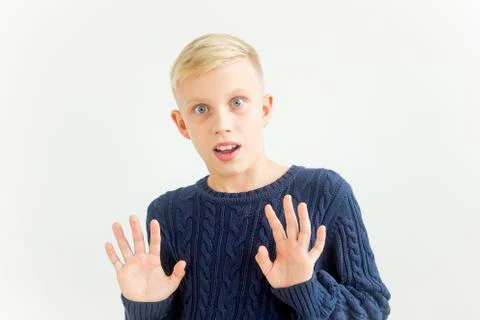 Different people emotions Stock Photos
