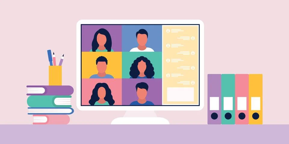 Different People Stock Illustration