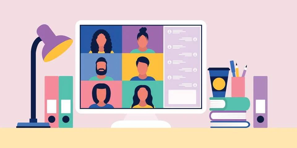 Different People Stock Illustration