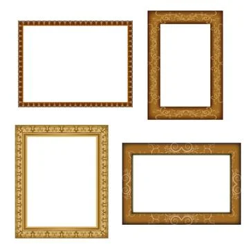 Different photo frames Stock Illustration