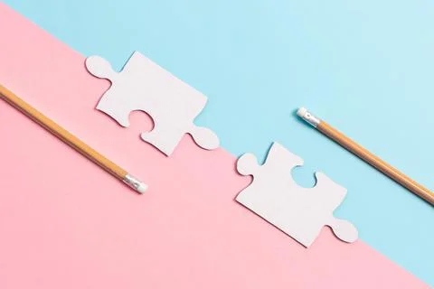 Different Problem Solution Creative Logical Thinking Solving Puzzle Planning New 스톡 사진
