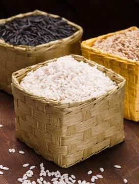 Different rice Stock Photos