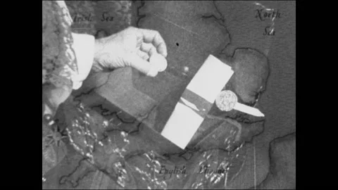 Different roads were established so messengers were able to deliver mail, 1961 Stock Footage 167251758