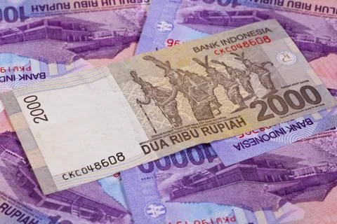 Different rupiah banknotes from indonesia Photos