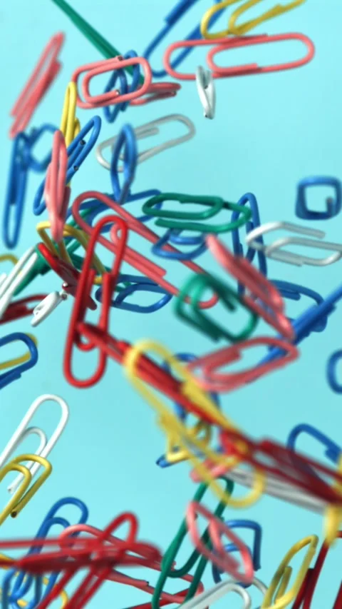 Different school objects fly and fall . Filmed on a high-speed camera at 1000 Stock Footage 335378503