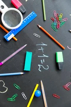 Different school objects 스톡 사진