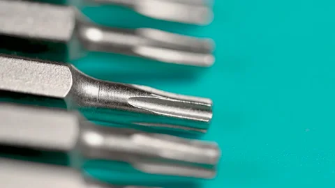 Different screw driver tool bits Vidéo 170867941