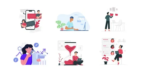 Different services Stock Footage 265835833