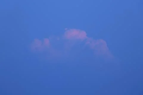 Different shape in blue sky Stock Photos