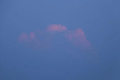 Different shape in blue sky Stock Photos