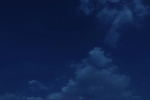 Different shape in blue sky Stock Photos