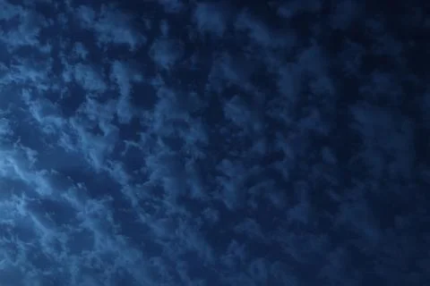 Different shape in blue sky Stock Photos