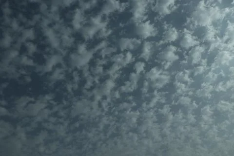 Different shape in blue sky Stock Photos