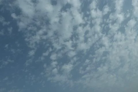 Different shape in blue sky Foto stock