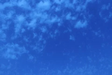 Different shape in blue sky Stock Photos