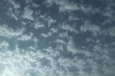 Different shape in blue sky 스톡 사진