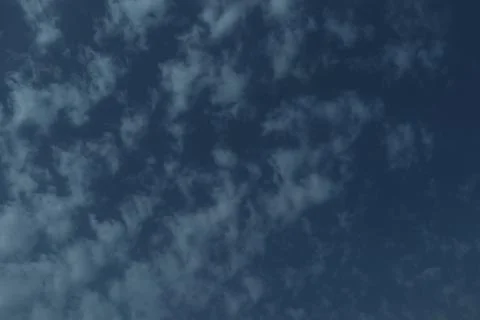 Different shape in blue sky Stock Photos