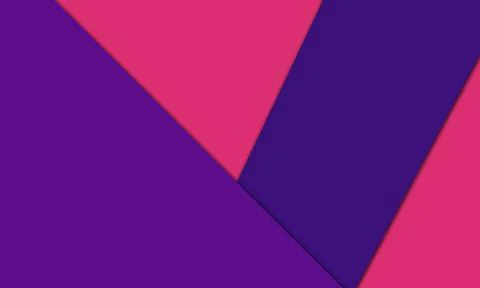 Different shapes of colors with shadows Stock Illustration