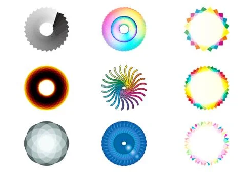 Different shapes Stock Illustration