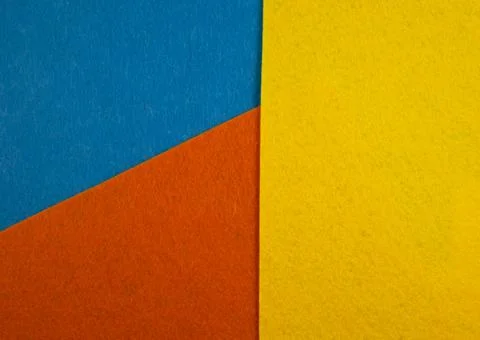 Different sheets of felt Stock Photos