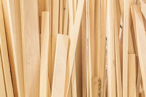 Different size timber Stock Photos