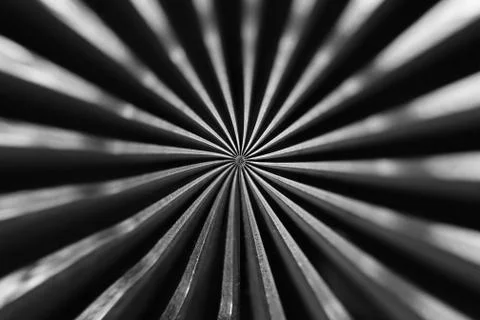 Different small metal elements of an old typewriter Stock Photos