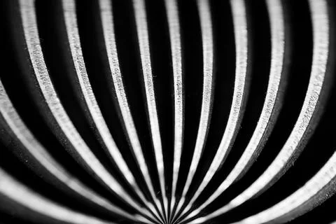 Different small metal elements of an old typewriter Stock Photos