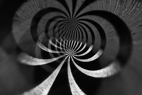 Different small metal elements of an old typewriter Stock Photos