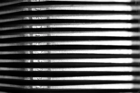 Different small metal elements of an old typewriter Stock Photos