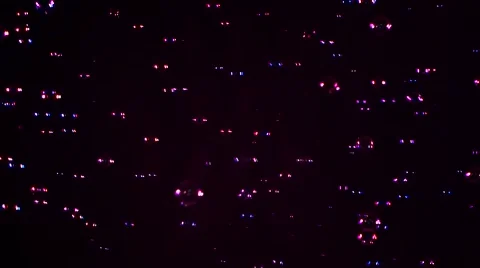 Different soap bubbles on violet, background Stock Footage 53020407