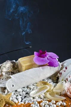 Different soaps sorten Stock Photos