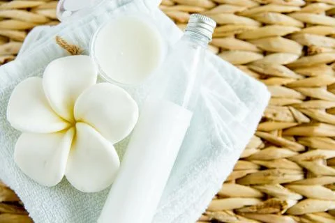 Different spa things Stock Photos