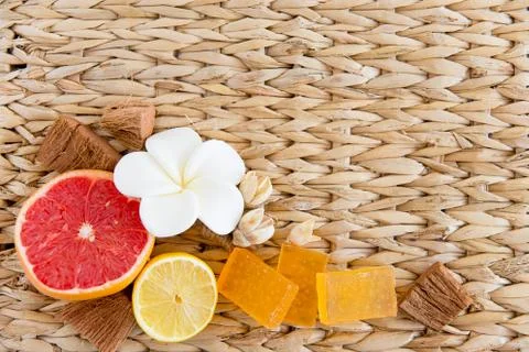 Different spa things Stock Photos