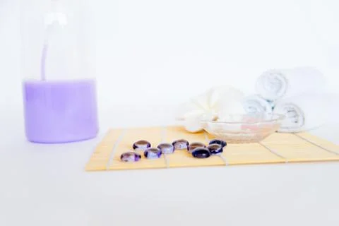 Different spa things Stock Photos