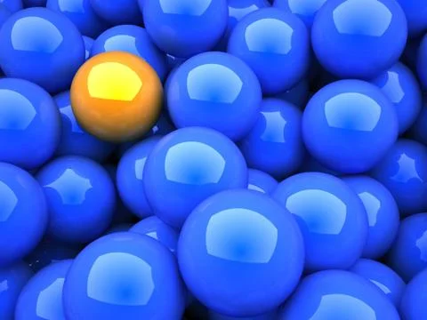 Different sphere Stock Illustration