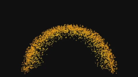 Different star firework Stock Footage 35841882