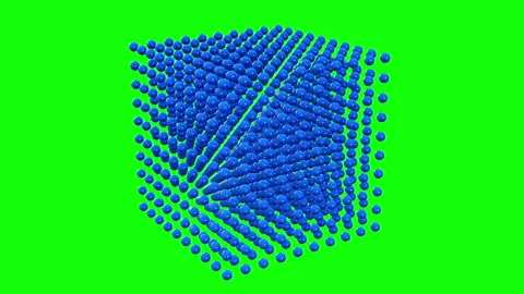 Different states of matter - solid Stock Footage 89491393