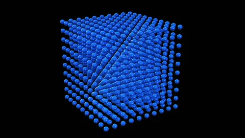 Different states of matter - solid Stock Footage 89571817