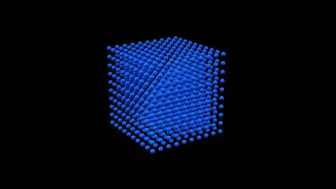 Different states of matter - solid Stock Footage 89619829