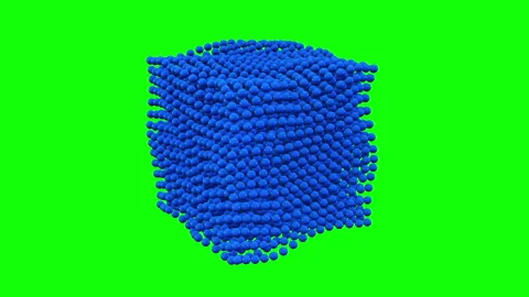 Different states of matter - solid Stock Footage 90758304