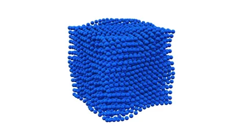 Different states of matter - solid Stock Footage 90783881