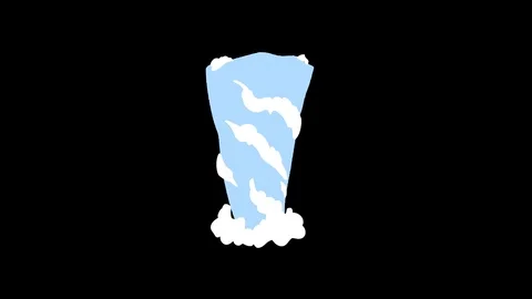 Different style of comic Cg effects of Smoke, Fog, Mist, Cloud Stock Footage 127338913